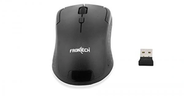Frontech MS-0006 Wireless Optical Mouse  (2.4GHz Wireless, Black) - COD ,PHONEPAY,GOOGLE PAY,NETBANKING,UPI PAYMENT,DEBIT & CREDIT CARD PAYMENT.